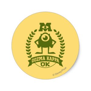 Mike - OOZMA KAPPA Classic Round Sticker