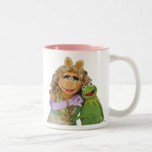 Miss Piggy and Kermit Two-Tone Coffee Mug