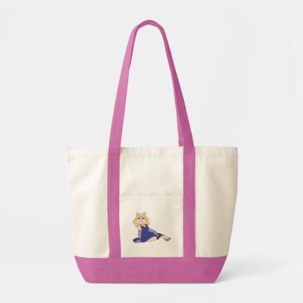 Miss Piggy in Purple Dress Tote Bag