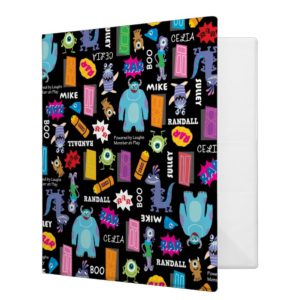 Monsters, Inc. | Character Pattern 3 Ring Binder
