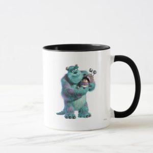 Monsters Inc Sulley holding Boo in costume in arms Mug