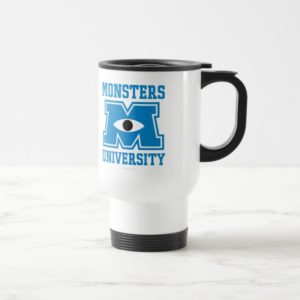 Monsters University Blue Logo Travel Mug