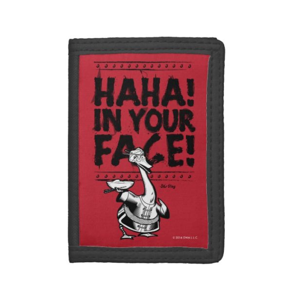 Mr. Ping - HAHA! In Your Face! Trifold Wallet