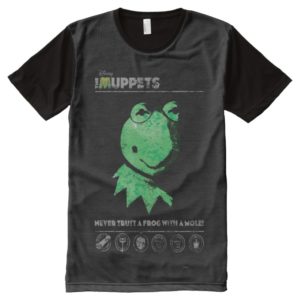 Muppets Kermit the Frog All-Over-Print Shirt