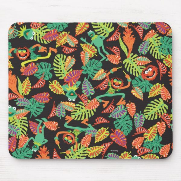 Muppets | Tropical Kermit & Animal Pattern Mouse Pad