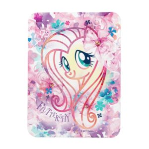 My Little Pony | Fluttershy Floral Watercolor Magnet
