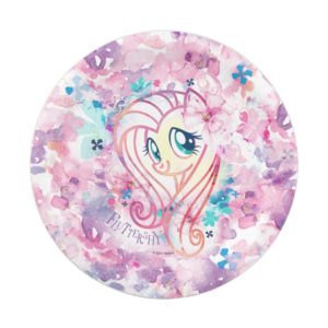 My Little Pony | Fluttershy Floral Watercolor Paper Plate