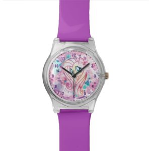 My Little Pony | Fluttershy Floral Watercolor Wrist Watch