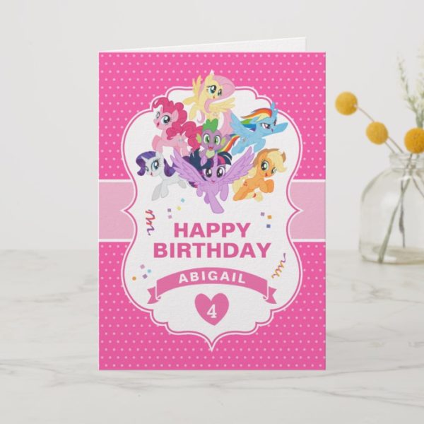 My Little Pony | Hot Pink Birthday Card