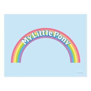 My Little Pony Logo Postcard