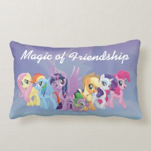 My Little Pony | Mane Six in Equestria Lumbar Pillow