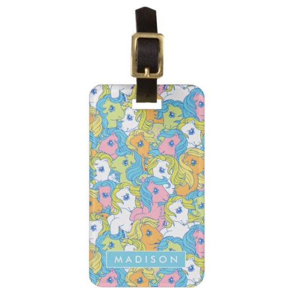 My Little Pony | Pastel Pattern Luggage Tag