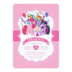 My Little Pony | Pink Birthday Invitation