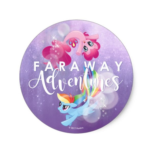 My Little Pony | Pinkie and Rainbow - Adventures Classic Round Sticker
