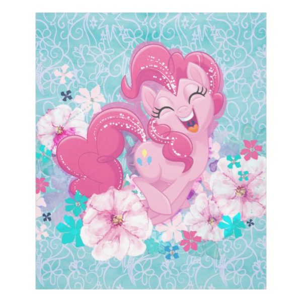 My Little Pony | Pinkie Running Through Flowers Fleece Blanket