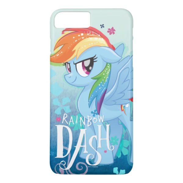My Little Pony | Rainbow Dash Watercolor Flowers Case-Mate iPhone Case