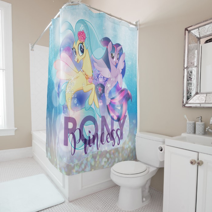 Twilight Princess Shower Curtain, My Little Pony Shower Curtain
