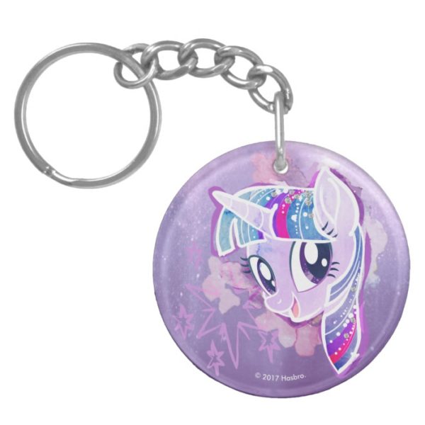 My Little Pony | Twilight Sparkle Watercolor Keychain