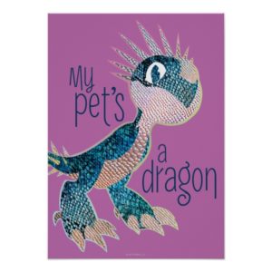 My Pet's A Dragon Poster