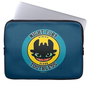 Night Fury Toothless "Strike Class" Emblem Computer Sleeve