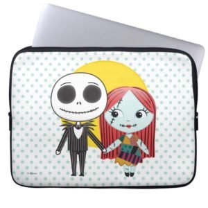 Nightmare Before Christmas | Jack & Sally Emoji Computer Sleeve