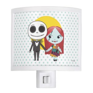 Nightmare Before Christmas | Jack & Sally Emoji Night Light