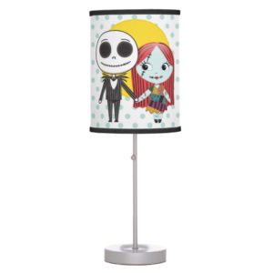 Nightmare Before Christmas | Jack & Sally Emoji Table Lamp