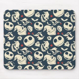 Nightmare Before Christmas | Oh What Joy - Pattern Mouse Pad