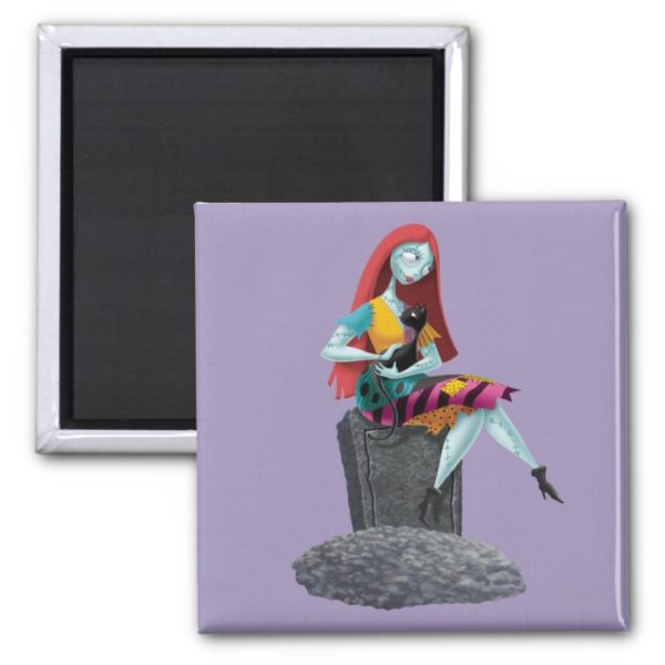 Nightmare Before Christmas | Sally & Cat Sitting Magnet