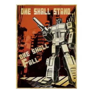 One Shall Stand (Urban) Poster