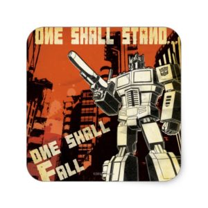 One Shall Stand (Urban) Square Sticker