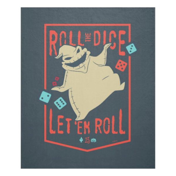 Oogie Boogie | Roll The Dice Fleece Blanket