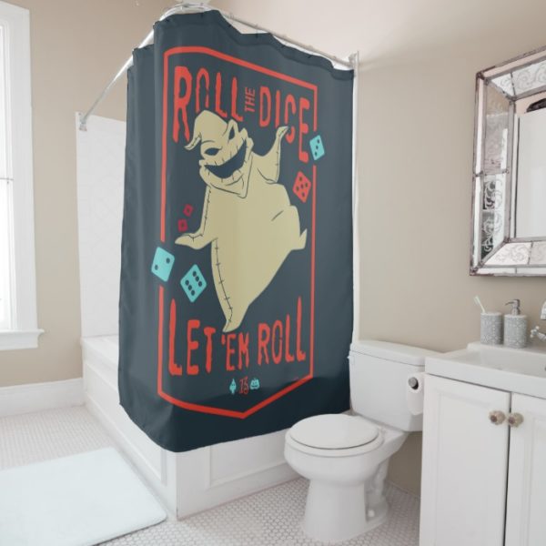 Oogie Boogie | Roll The Dice Shower Curtain