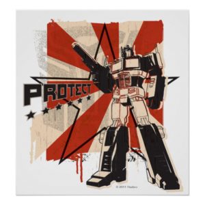 Optimus - Protect Poster