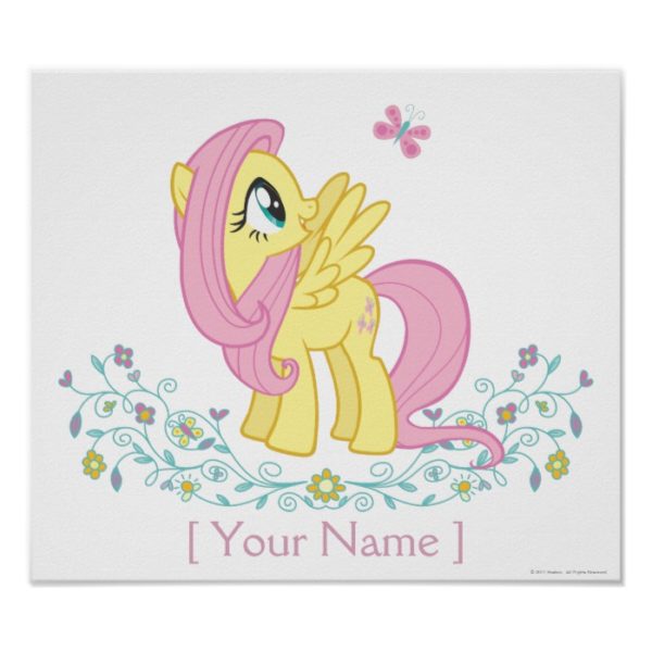 Personalized Fluttershy Poster