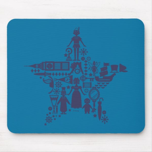 Peter Pan & Friends Star Mouse Pad