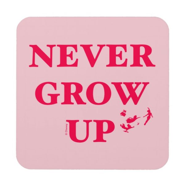 Peter Pan | Never Grow Up Beverage Coaster