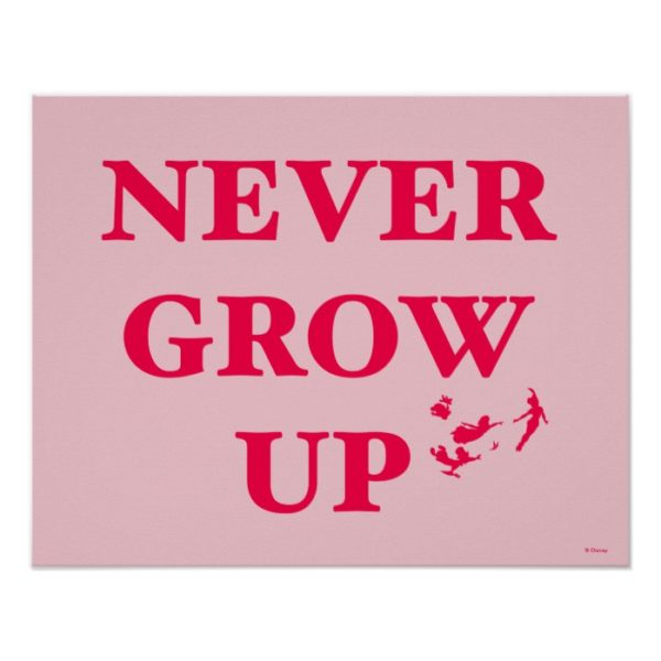 Peter Pan | Never Grow Up Poster