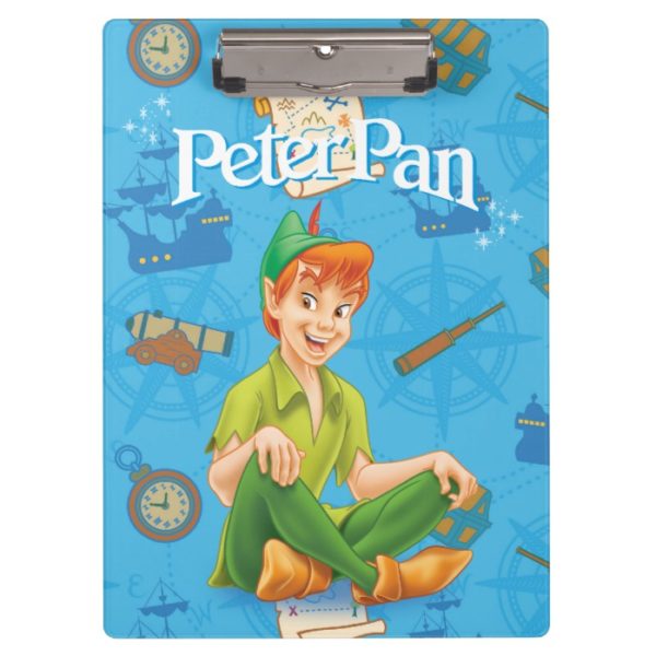 Peter Pan Sitting Down Clipboard