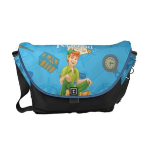 Peter Pan Sitting Down Courier Bag