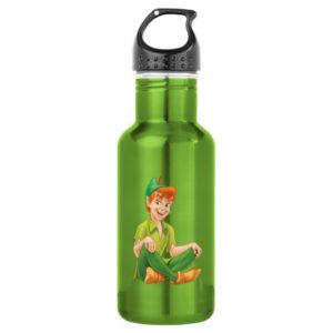 Peter Pan Sitting Down Stainless Steel Water Bottle