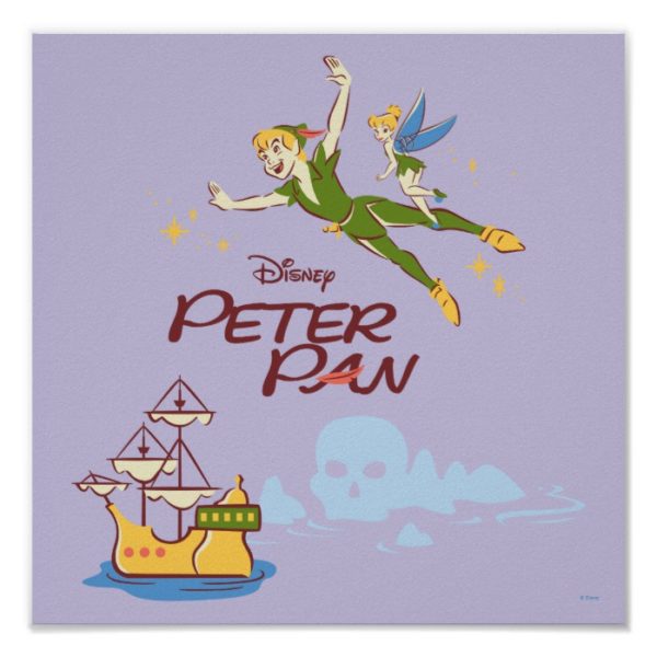 Peter Pan & Tinkerbell Poster