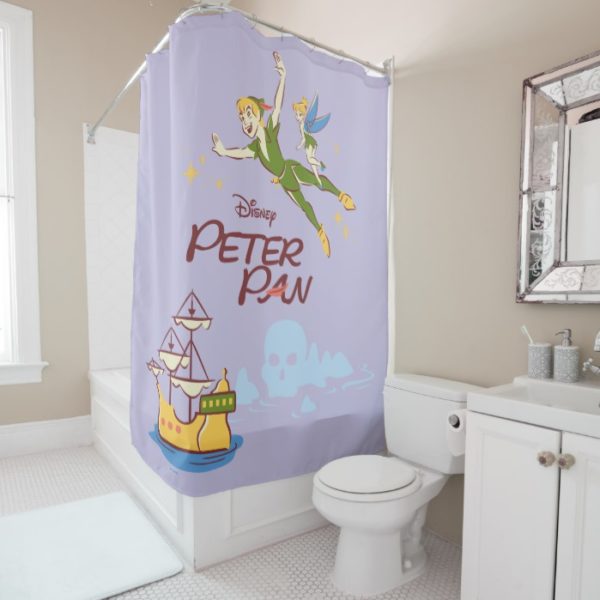 Peter Pan & Tinkerbell Shower Curtain