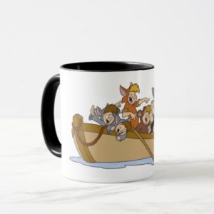 Peter Pan's Lost Boys in boat Disney Mug