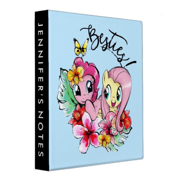 Pinkie Pie & Fluttershy | Besties 3 Ring Binder