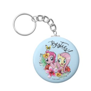 Pinkie Pie & Fluttershy | Besties Keychain