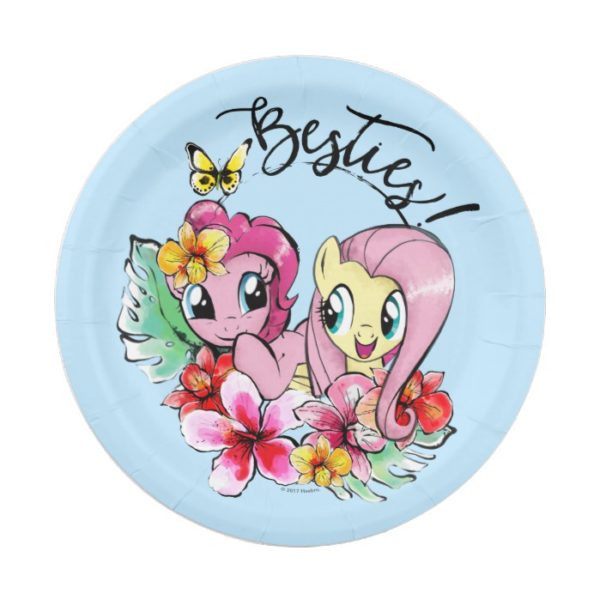 Pinkie Pie & Fluttershy | Besties Paper Plate