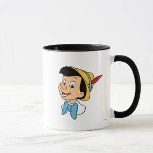 Pinocchio smiling head shot Disney Mug