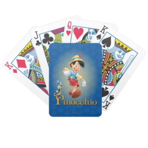 Pinocchio with Jiminy Cricket 2 Bicycle Playing Cards