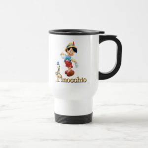 Pinocchio with Jiminy Cricket 2 Travel Mug